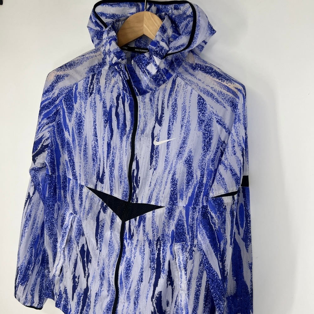 Men's‎ Nike Windrunner Wild Run Running Windbreaker Jacket S Blue DA1161-057 - Picture 12 of 13